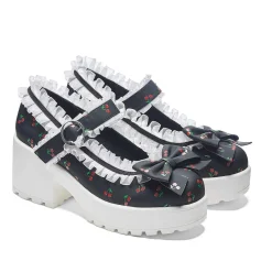 Tira Mary Janes Shoes 'Black Cherry Bakewell Edition'<KOI footwear Best