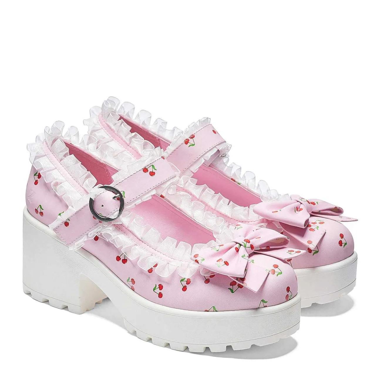 Tira Mary Janes Shoes 'Pink Cherry Bakewell Edition'<KOI footwear Best