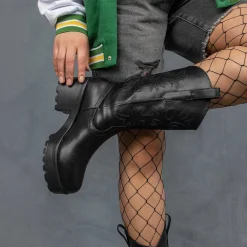 Wintu Long Chunky Western Boots<KOI footwear Online